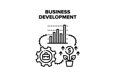 Business Development Vector Concept Illustration