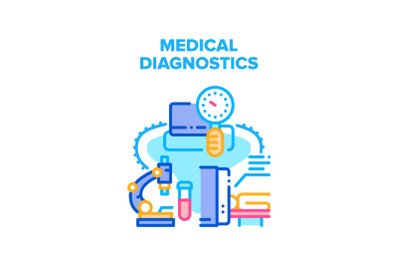 Medical Diagnostics Vector Concept Illustration