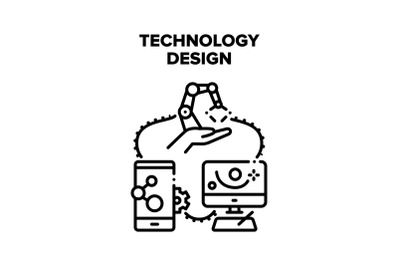 Technology Design Vector Concept Illustration