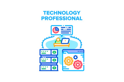 Technology Professional Tool Vector Concept Color