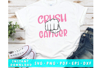 Crush Cancer SVG