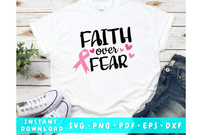 Faith Over Fear SVG