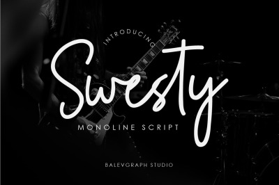 Swesty -  Handwritten Script Font