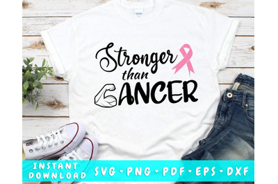 Stronger Than Cancer SVG