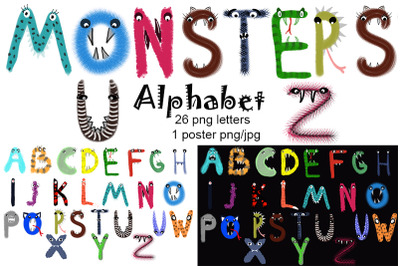 Alphabet, monsters, school, baby, back to school, teacher.