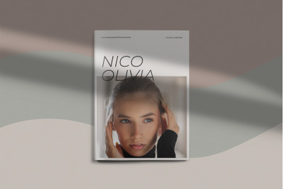 Nico Olivia -Feminine Brochure Template