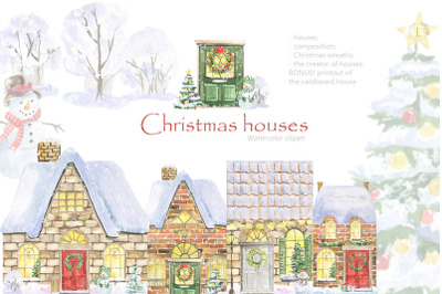 Christmas houses