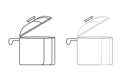 Kitchen Bundle Outline,Color Line&nbsp;217