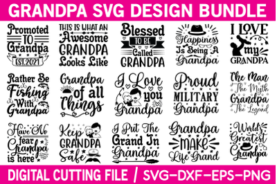 Grandpa Svg Design Bundle