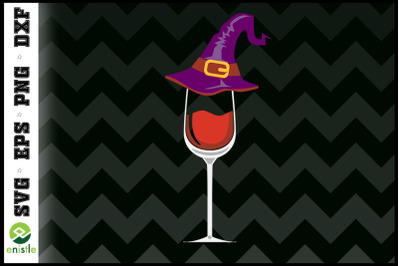 Witch Wine Halloween Costume Wine glass