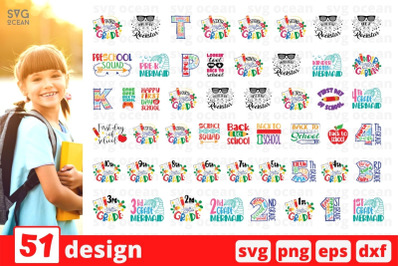 Back to School SVG Bundle