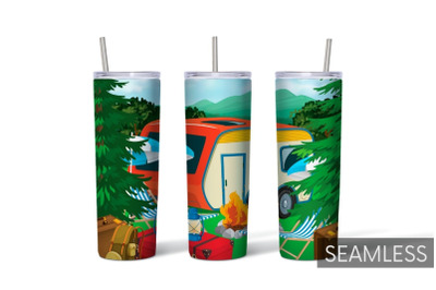 Camping Tumbler Sublimation