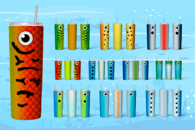 Fishing Lure Tumbler Sublimation