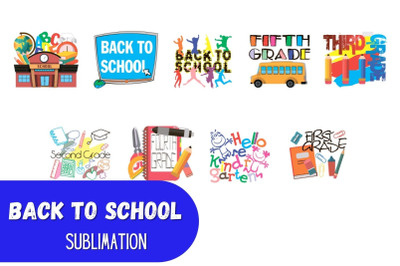 Back to School Sublimation Bundle