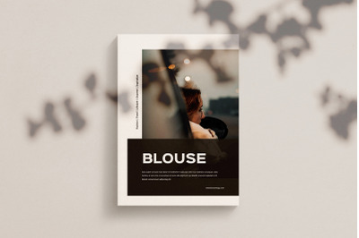 Blouse - Magazine Template Indesign