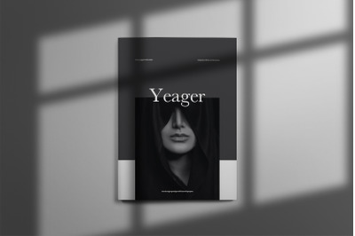 Yeager - Brochure Template Indesign