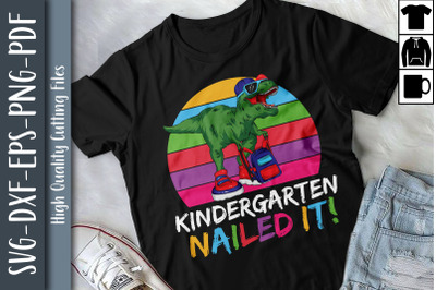 Kindergarten Nailed It T Rex Funny