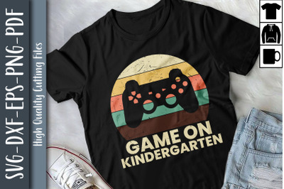 Game On Kindergarten Back to School