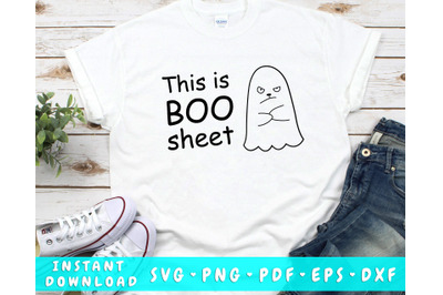 This is boo sheet svg