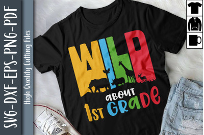 Wild About First Grade Back To School