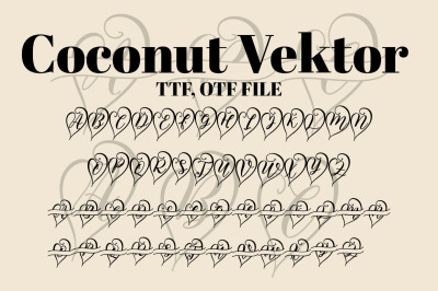 Coconut vector