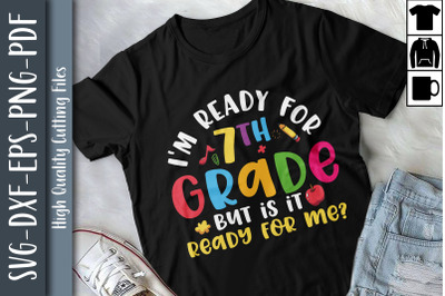 Rady for 7th Grade Back to School