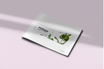 Foliage - Landscape Brochure Template Indesign