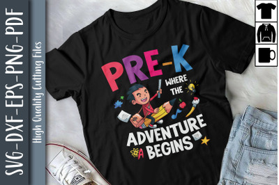 Pre-K Where The Adventure Begins