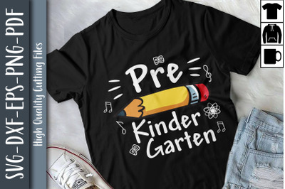 Pre-K Back to School Pencil