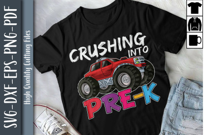 Crushing Into Pre-K Monster Truck