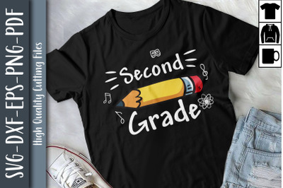 Second Grade Back to School Pencil