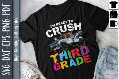 Ready To Crush 3rd Grade Monster Truck