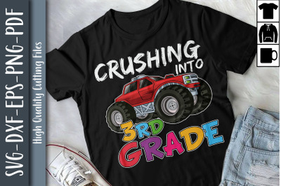 Crushing Into 3rd Grade Monster Truck