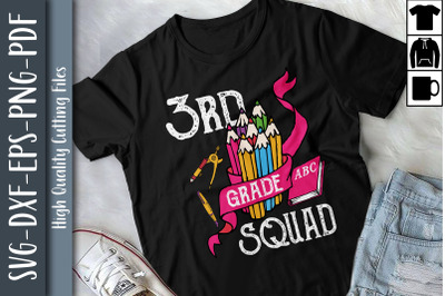 3rd Grade Squad Back To School