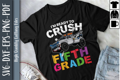 Ready To Crush 5th Grade Monster Truck