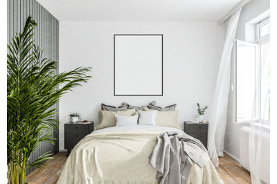 Interior scene_artwork background_frame mockup