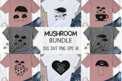 Mushroom Bundle Svg, Witchy Svg