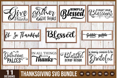 Thanksgiving SVG Bundle , Farmhouse Sign