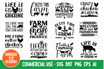 Farmhouse SVG Bundle&2C; Farmhouse Sign