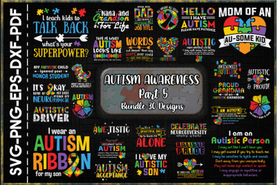 Bundle Autism Awareness Part 5