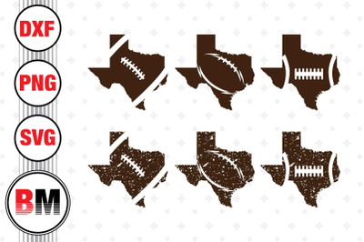 Texas Football SVG&2C; PNG&2C; DXF Files