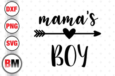 Mama&#039;s Boy SVG, PNG, DXF Files