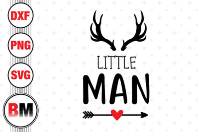 Little Man SVG, PNG, DXF Files