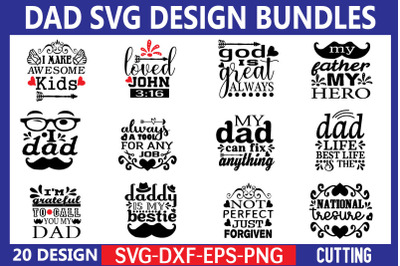 Dad svg design bundle