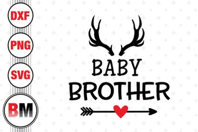 Baby Brother SVG, PNG, DXF Files