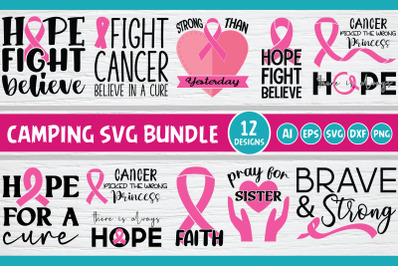 Cancer Awareness Bundle SVG Vol - 1