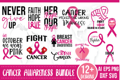 Cancer Awareness Bundle SVG Vol - 2