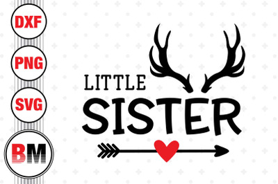 Little Sister SVG, PNG, DXF Files