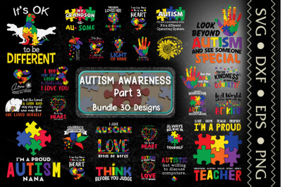 Autism Awareness Bundle Part 3