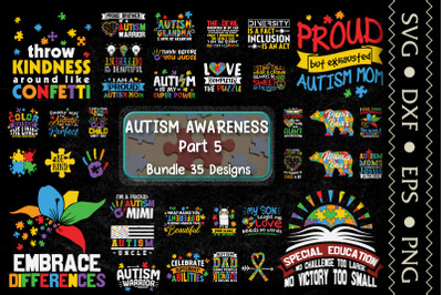 Autism Awareness Bundle Part 5